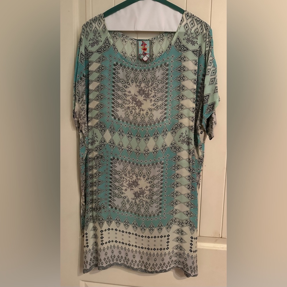 Johnny Was Tunic Top or Cover up